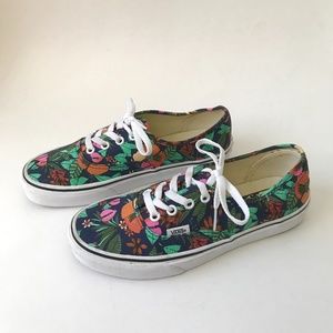 Great Condition, Plants Authentic Vans - Women’s 7.5, Men’s 6